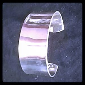 STERLING SILVER cuff bracelet